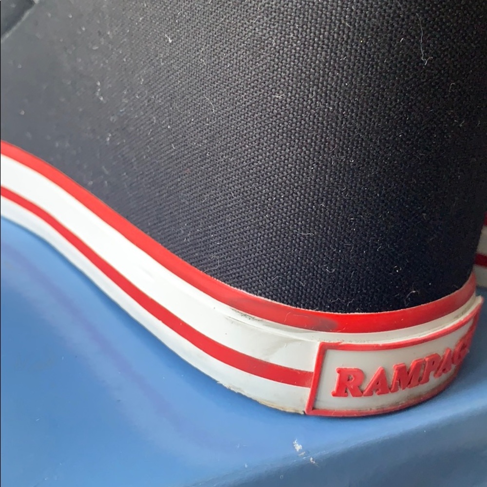 Rampage Patriot Open Toe Wedges Size 6M - Picture 8 of 8